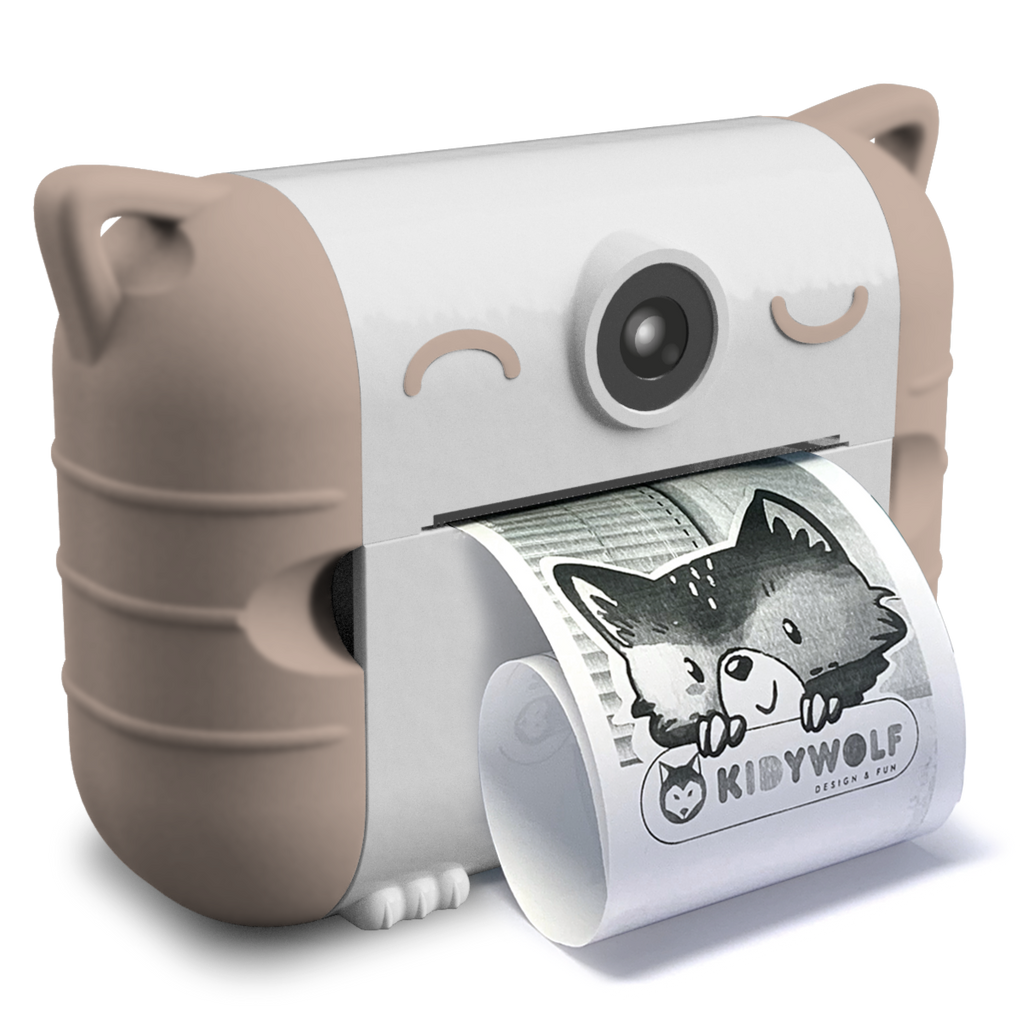 Kidywolf Kidyprint Camera Thermal Printer | Peach