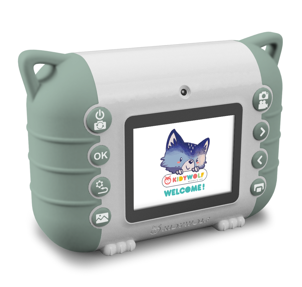 Kidywolf Kidyprint Camera Thermal Printer | Green