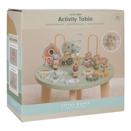 Little Dutch Houten Activiteitentafel | Little Farm