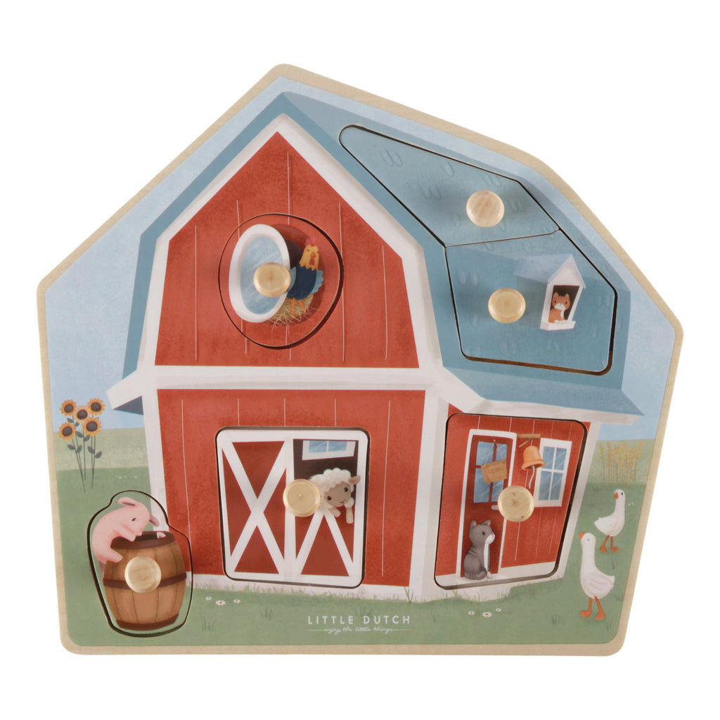 Little Dutch Houten Puzzel | Little Farm