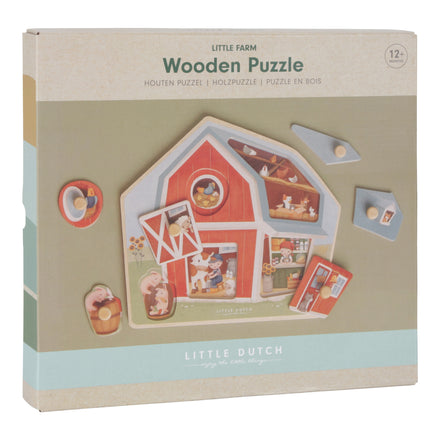 Little Dutch Houten Puzzel | Little Farm