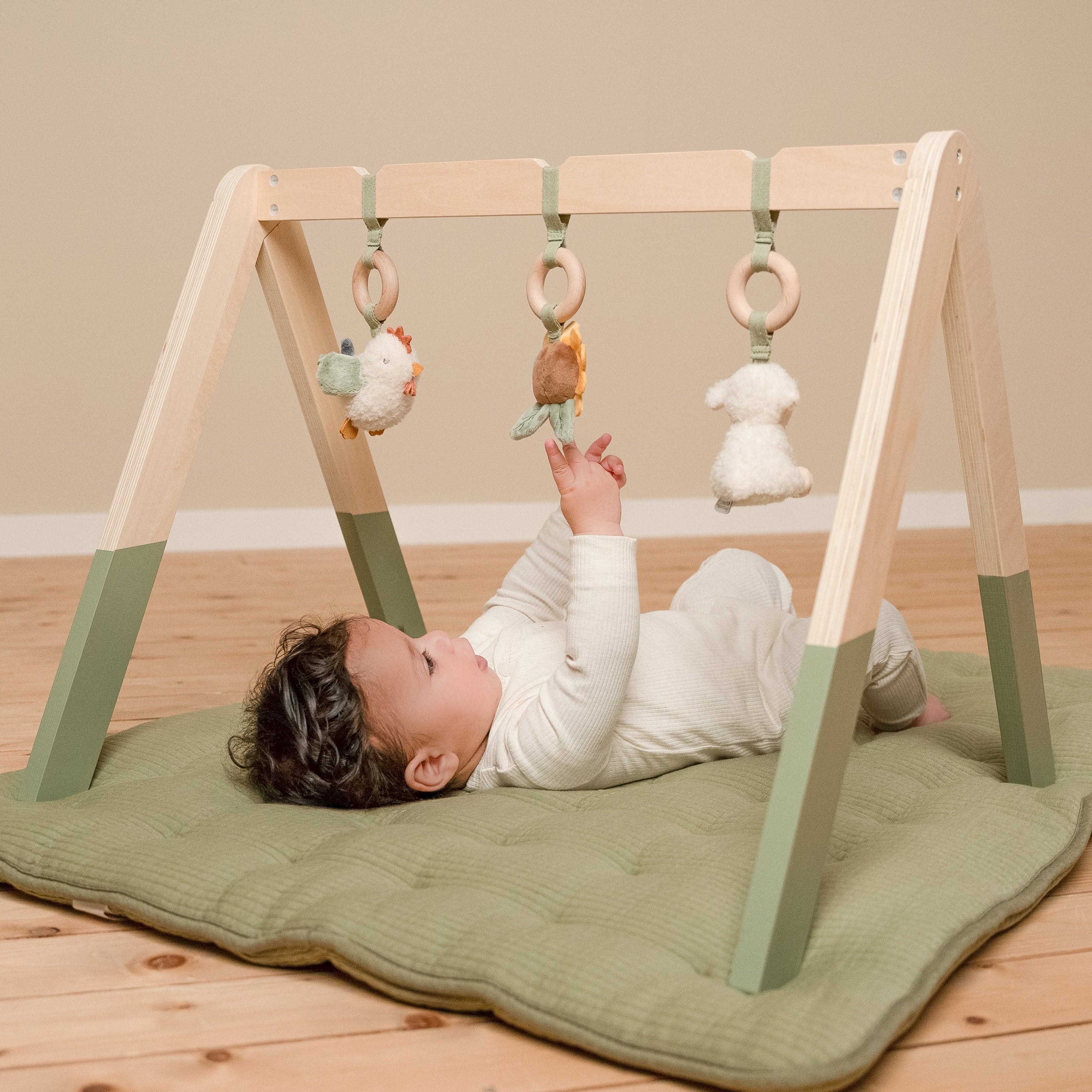 Little Dutch Houten Babygym Met Speeltjes | Little Farm