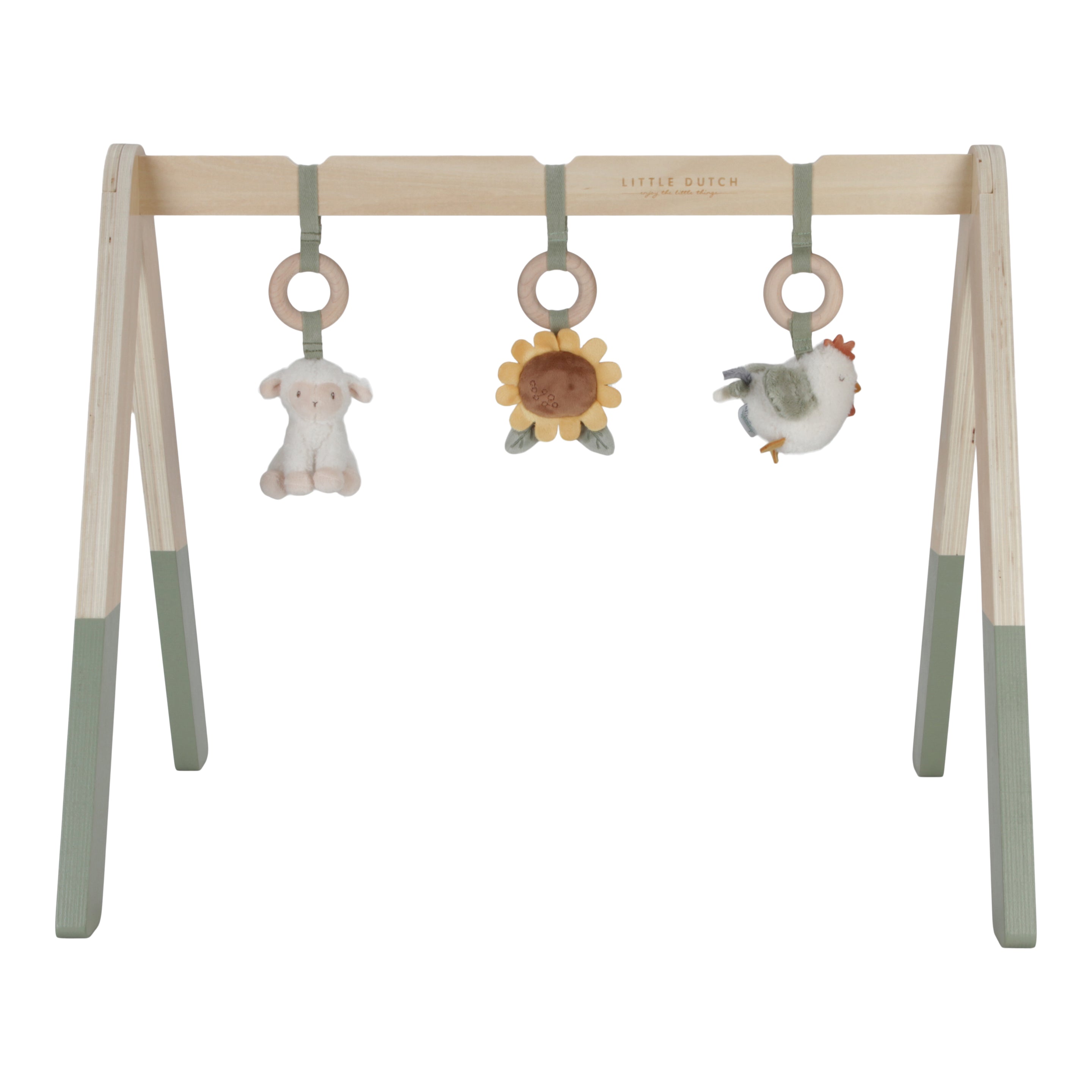 Little Dutch Houten Babygym Met Speeltjes | Little Farm