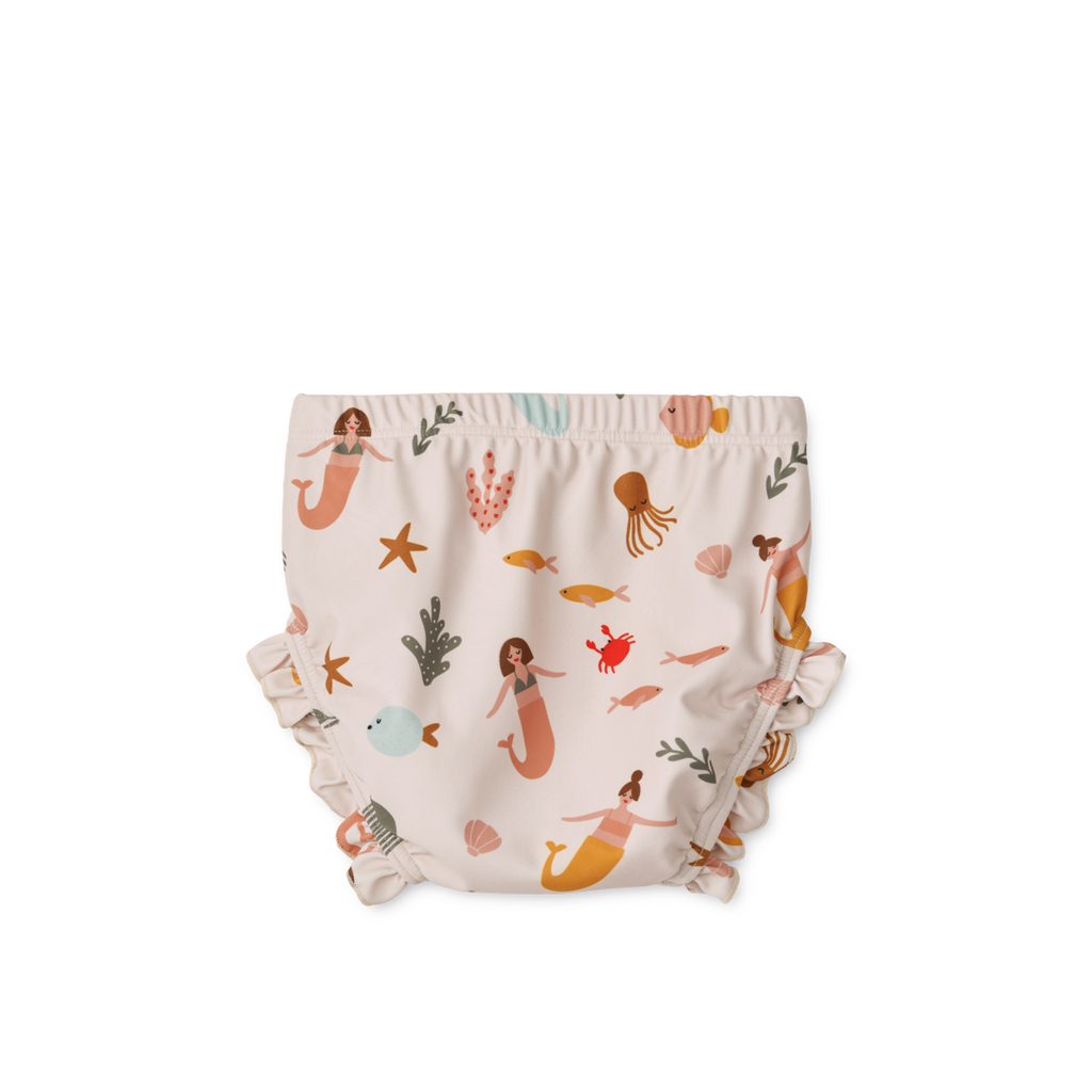 ZZZ Liewood Mila Baby Printed Zwembroek | Mermaids / Sandy*