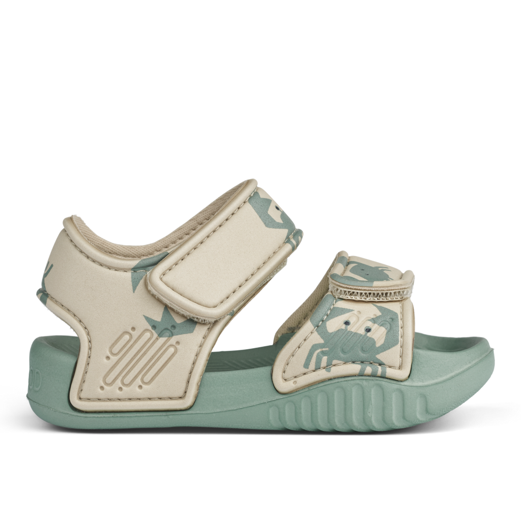 ZZZ Liewood Blumer Sandalen Met Print | Crab / Sandy