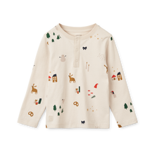 Liewood Wilhelm Printed Pyjama Set | Holiday / Sandy