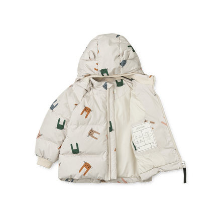 Liewood Polle Down Puffer Jacket | Bunny / Sandy