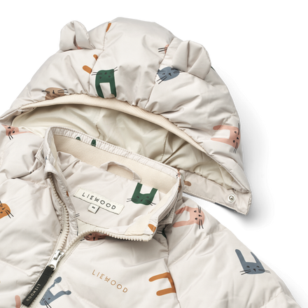 Liewood Polle Down Puffer Jacket | Bunny / Sandy