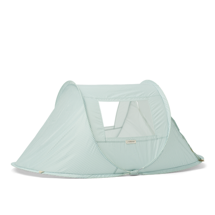 ZZZ Liewood Bjork Tent | Printed Stripe Ice blue/ Creme de la creme