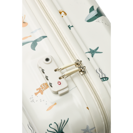 Liewood Hollie Hardcase Koffertje | Sea creature / Sandy