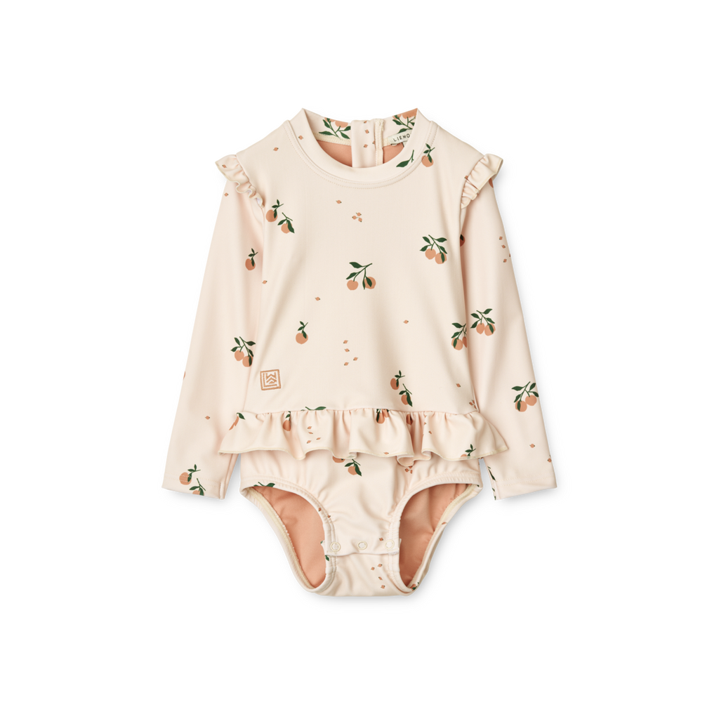 Liewood Sille Baby Badpak | Peach / Sea Shell