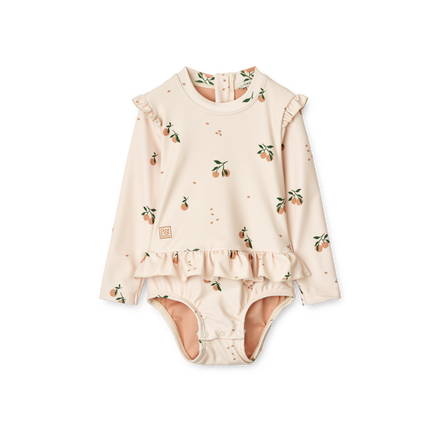 Liewood Sille Baby Badpak | Peach / Sea Shell