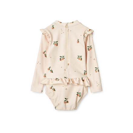 Liewood Sille Baby Badpak | Peach / Sea Shell