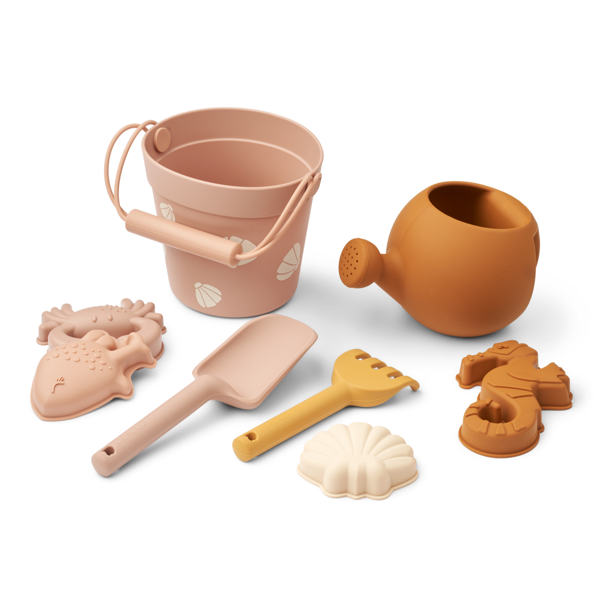 Liewood Florence Shell Garden And Strandset | Shell / Pale tuscany*