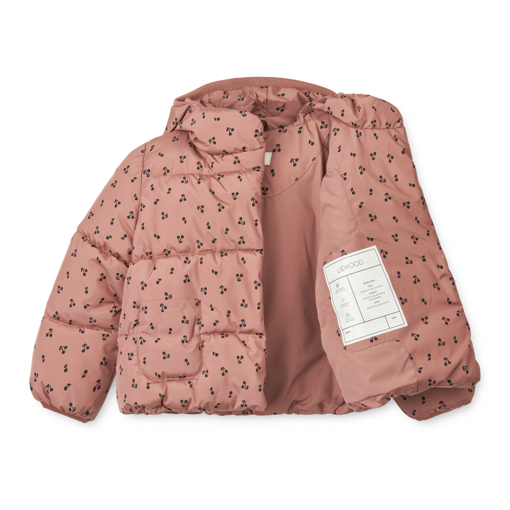 Liewood Giovanna Jacket | Cherries / Dark rosetta