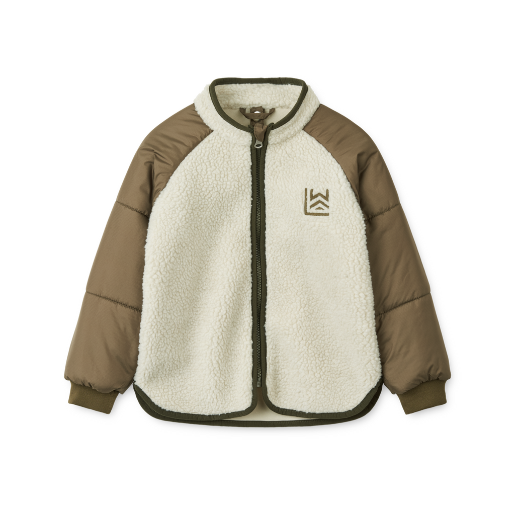 Liewood Timber 2 in 1 Jacket | Army brown mix