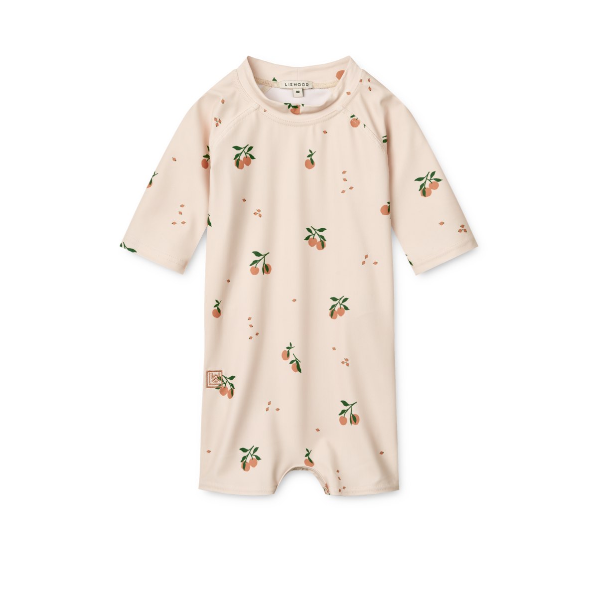 Liewood Thor Baby Swim Jumpsuit | Peach / Sea shell