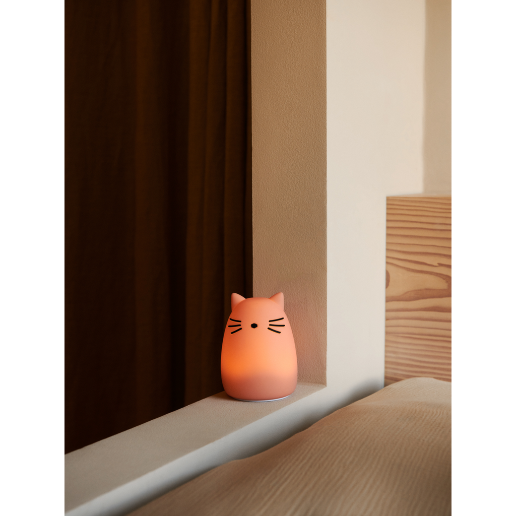 Liewood Winston Cat Nachtlamp | Cat Rose