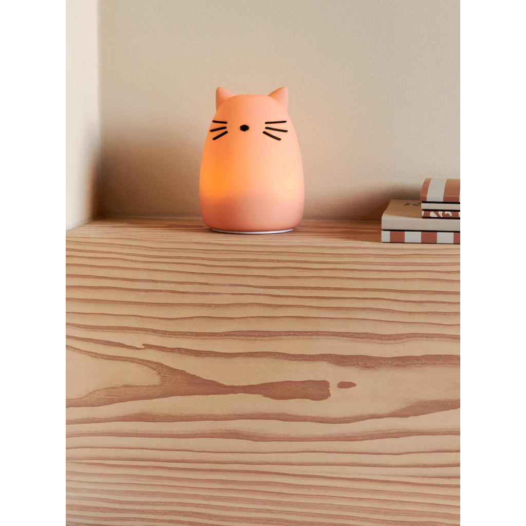 Liewood Winston Cat Nachtlamp | Cat Rose