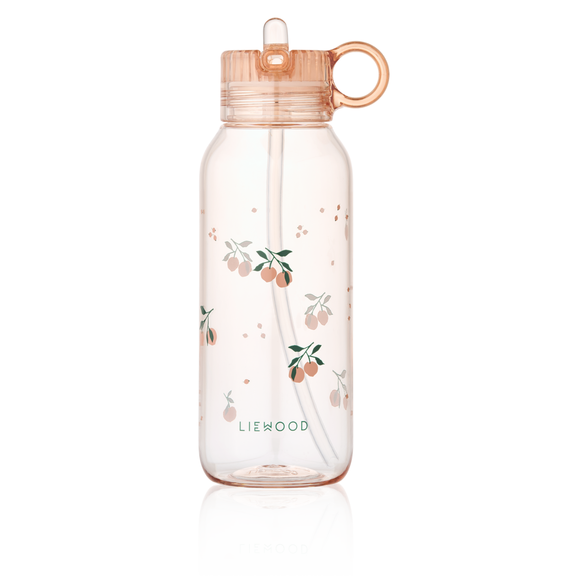 Liewood Yang Tritan Water Bottle 500ml | Peach / Sea Shell