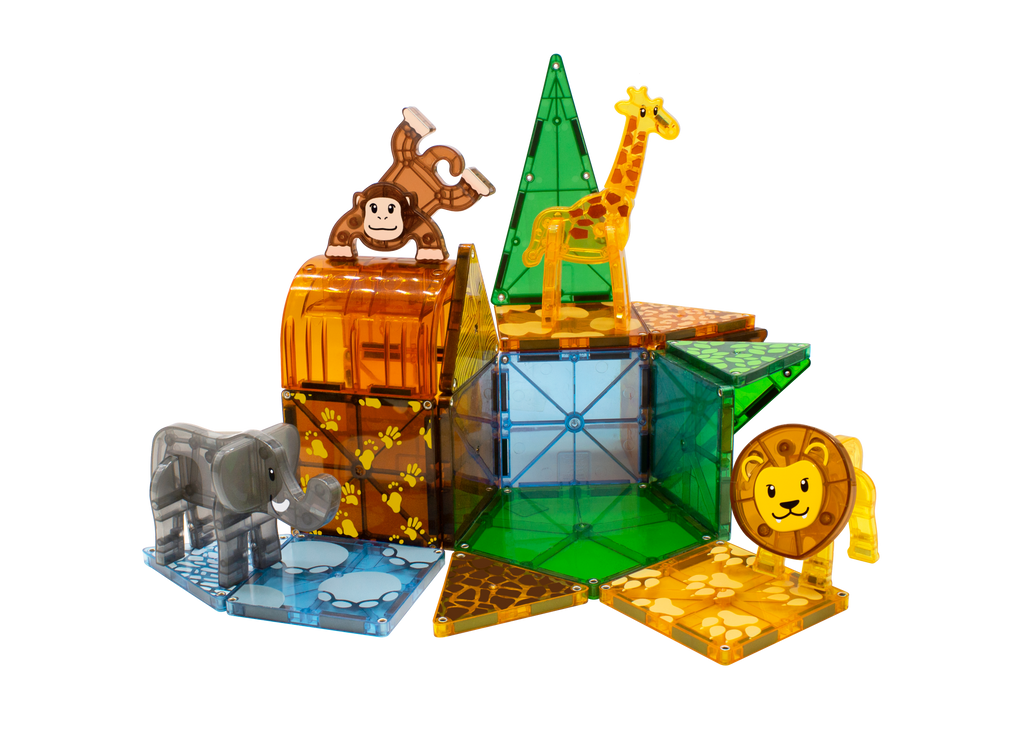 Magna-Tiles Safari Animals | 25 Stuks