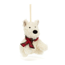 Jellycat Knuffel Munro Scottie Dog Kerst Decoratie