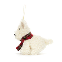 Jellycat Knuffel Munro Scottie Dog Kerst Decoratie