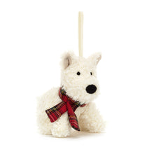 Jellycat Knuffel Munro Scottie Dog Kerst Decoratie