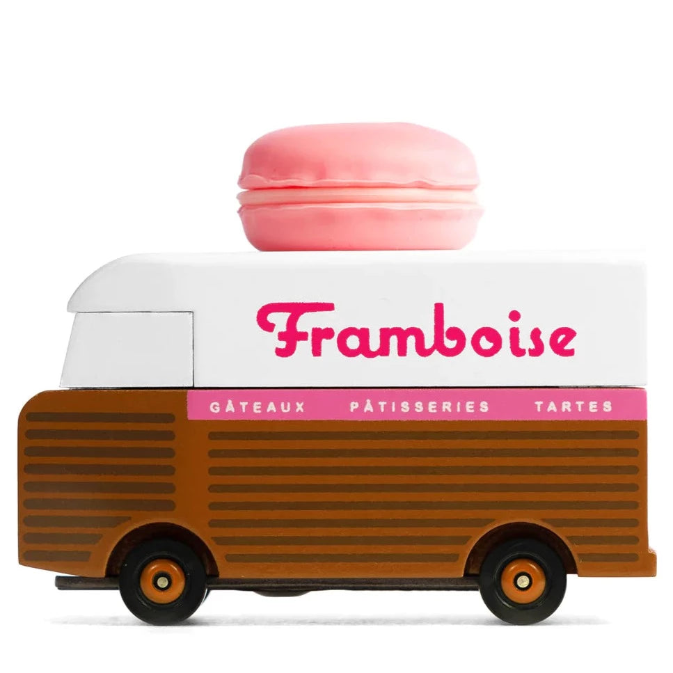 Candylab Toys Speelgoedauto | Framboise Macaron Van