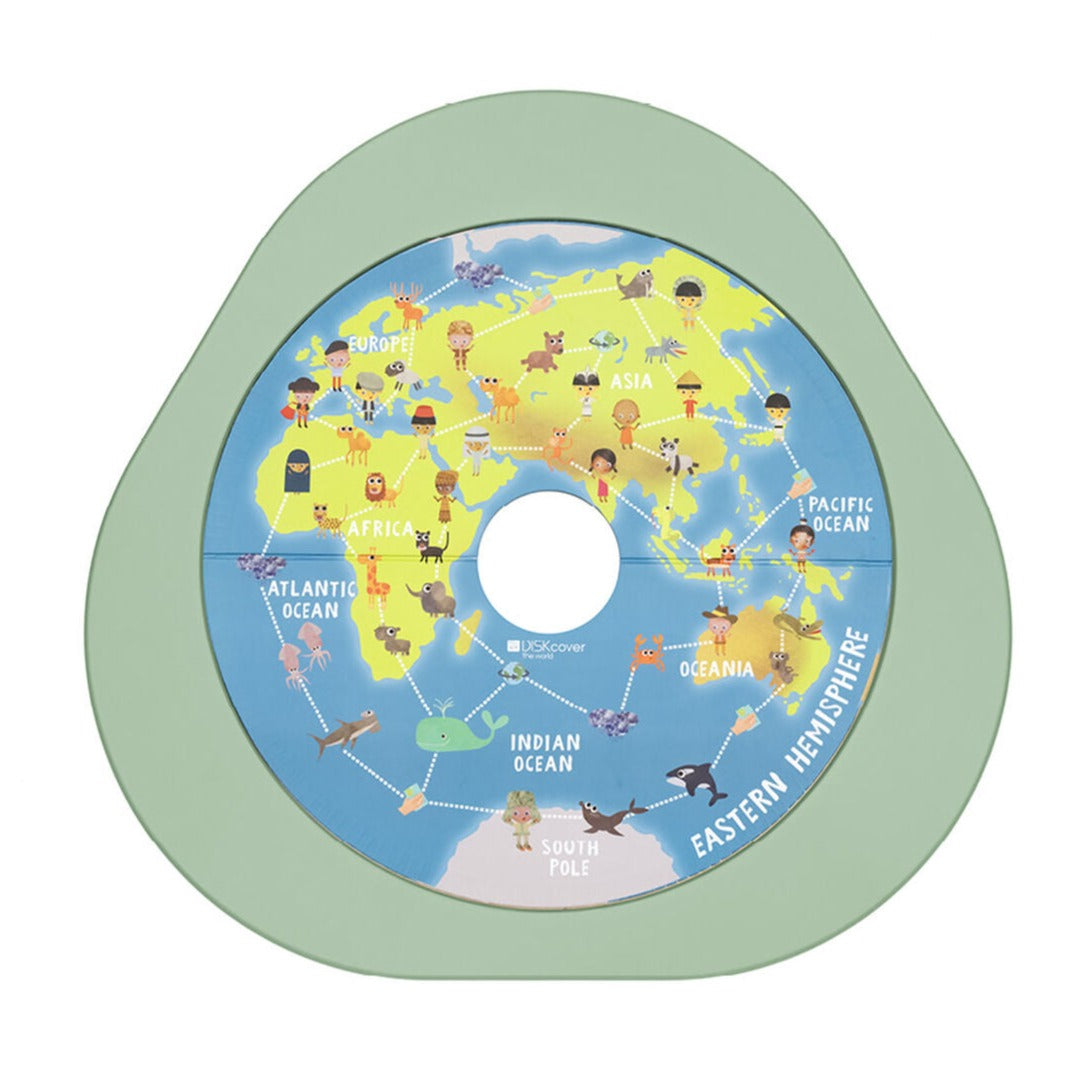 Stokke® Mutable™ Speelbord Dubbelzijdig V2 Around The World