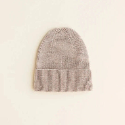 Hvid Beanie Fonzie 6M-2Y | Sand