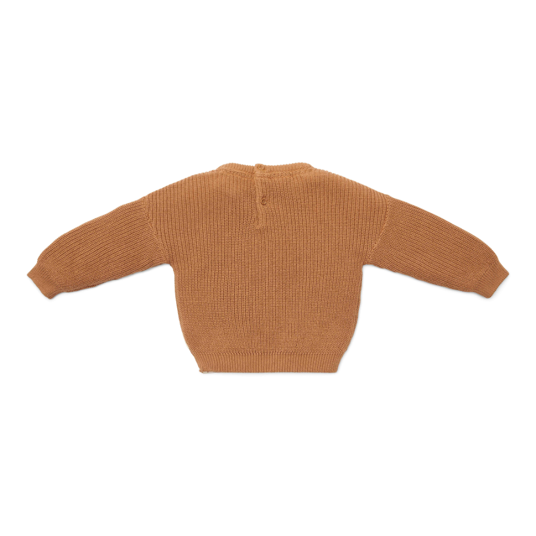 Little Dutch Kleuter Winter Gebreide Trui Brown | Bruin