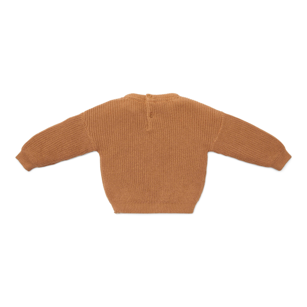 Little Dutch Kleuter Winter Gebreide Trui Brown | Bruin