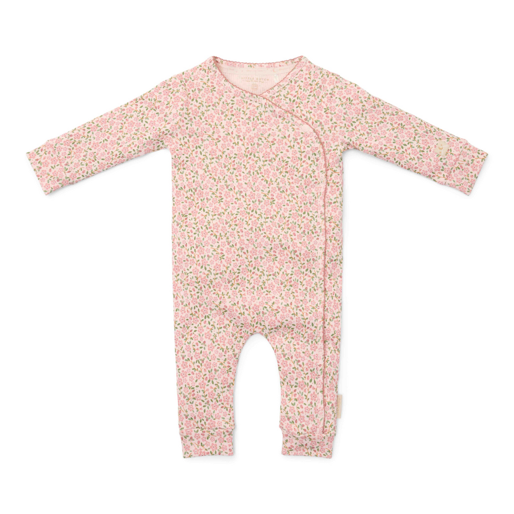 Little Dutch Pyjama overslag Fairy Floral | Roze