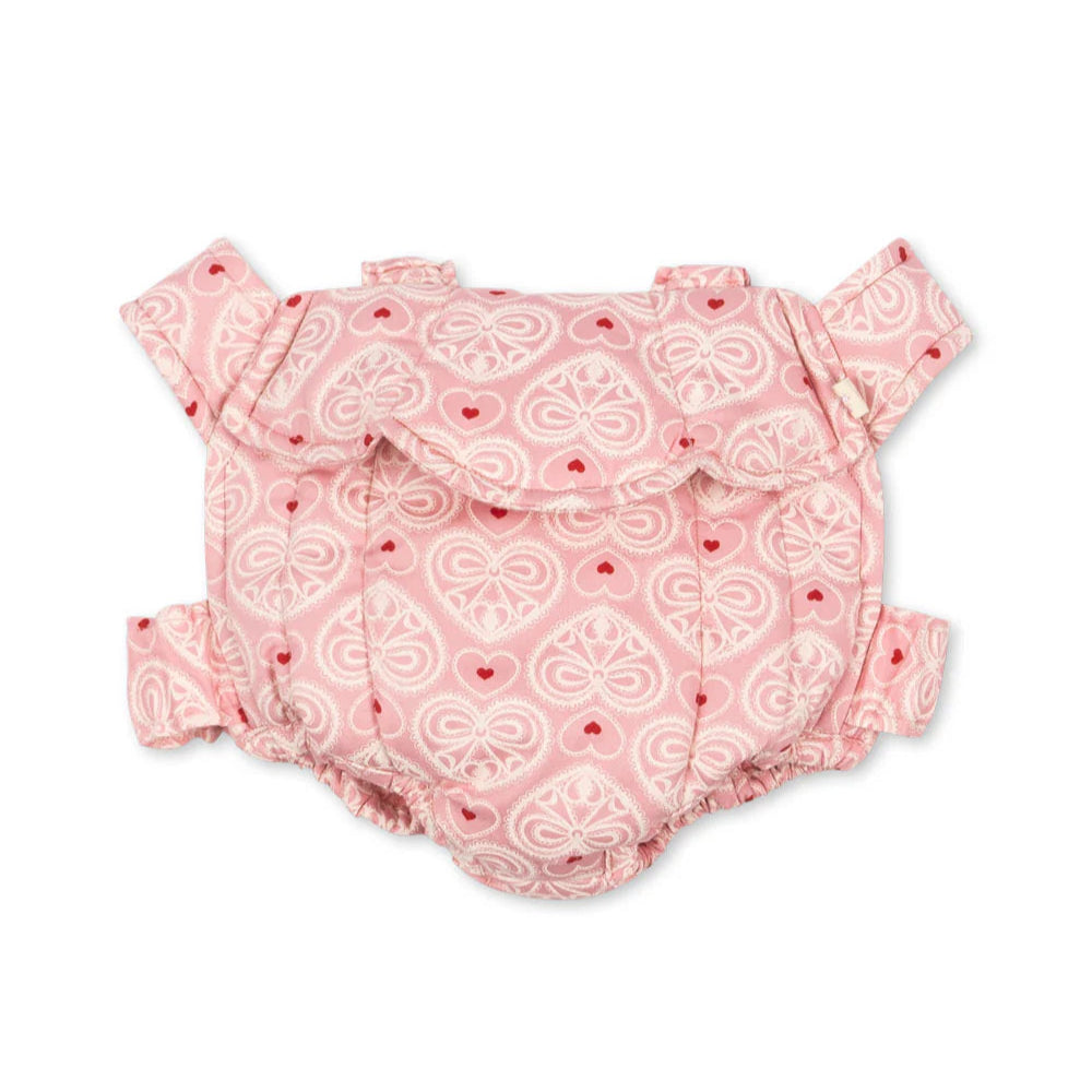 Konges Sløjd Poppen Draagzak | Lacy Pink