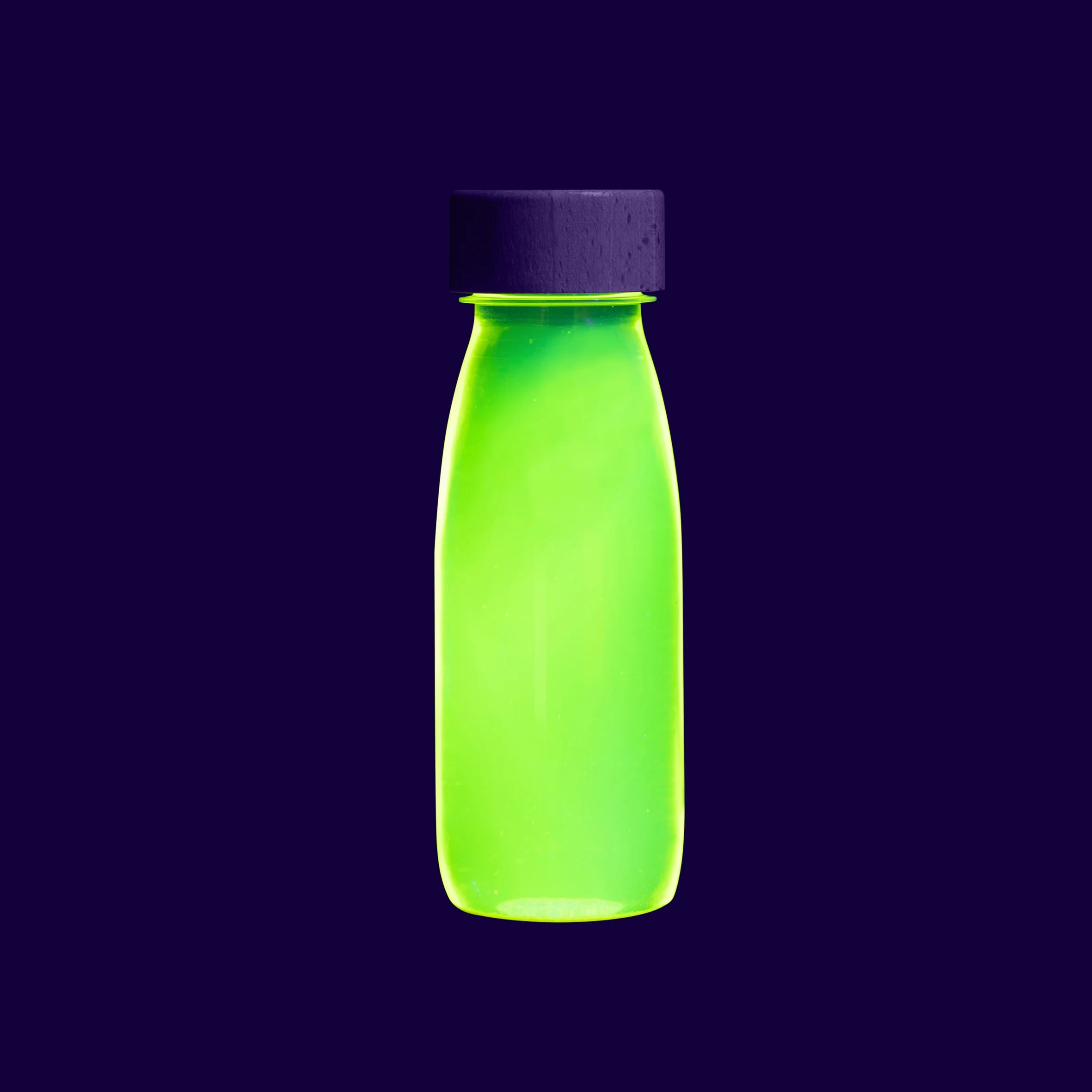 Petit Boum Sensorische fles Fluo Geel