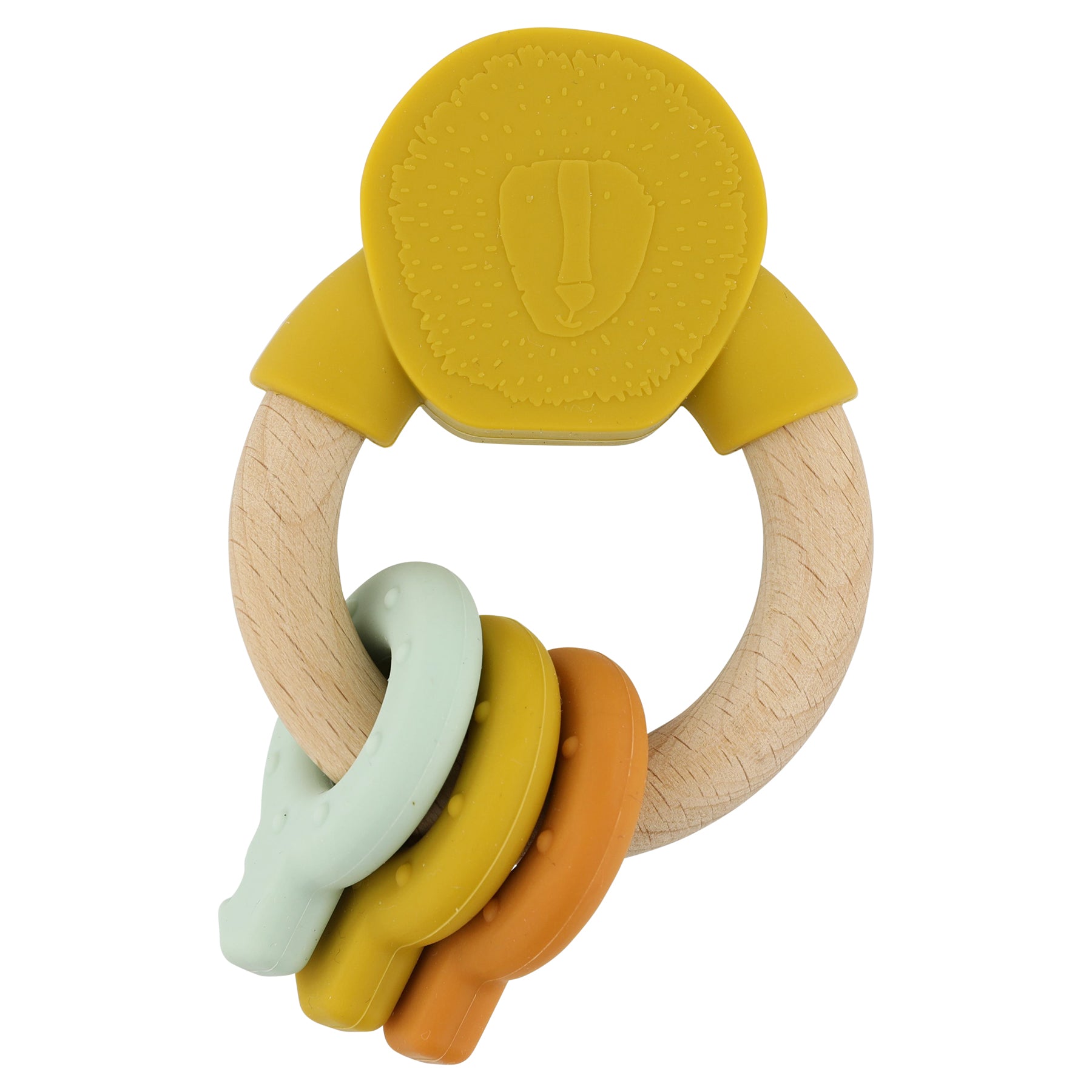 Trixie Houten Silicone Activity Ring | Mr. Lion