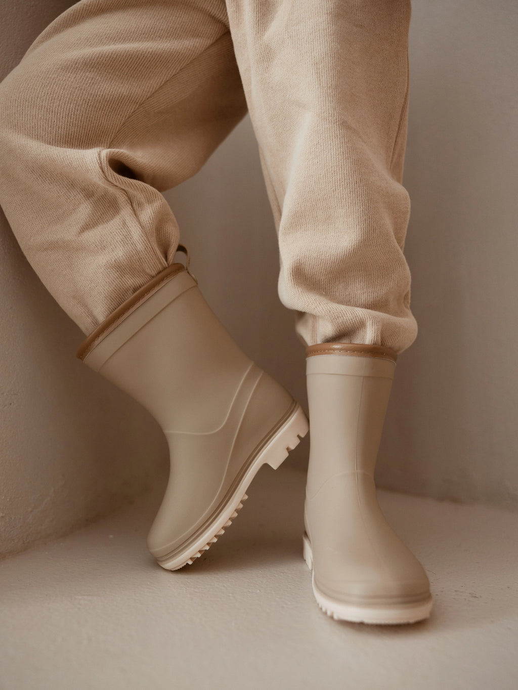 Mrs. Ertha Wellies - Regenlaarzen | Taupe