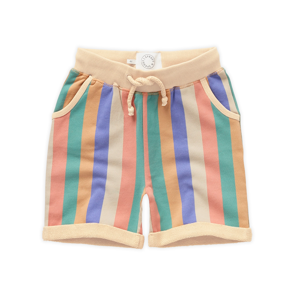 Sproet & Sprout Short Multi Colour Gestreept | Nectarine