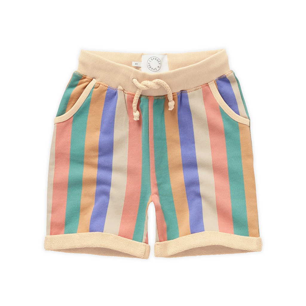 Sproet & Sprout Short Multi Colour Gestreept | Nectarine