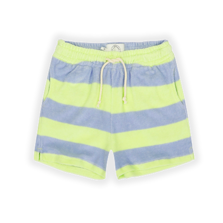 Sproet & Sprout Terry Gestreept Short | Citrus