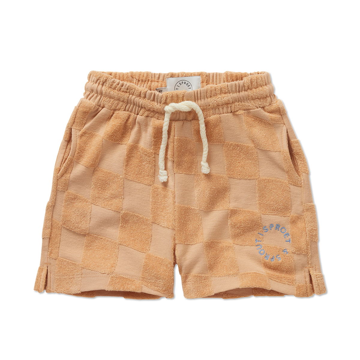 Sproet & Sprout Short Terry Blocks | Nectarine