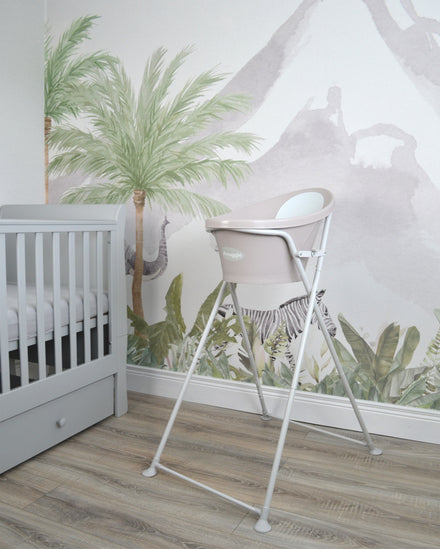 Shnuggle Newborn Babybadje | Taupe