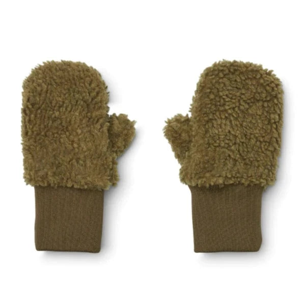 Liewood Wanten Pile Mittens | Khaki