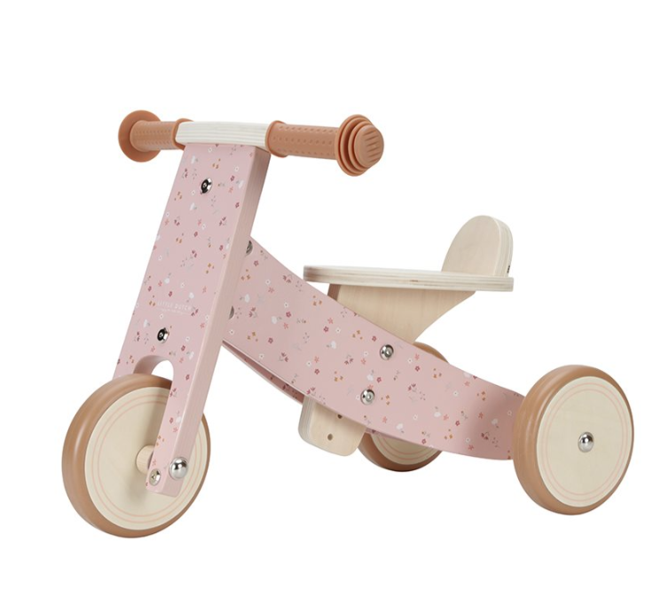 Little Dutch Loopfiets Driewieler | Roze