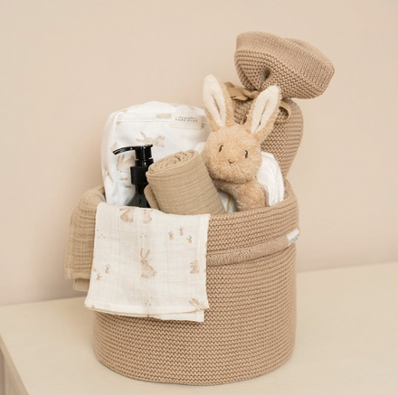 Little Dutch Monddoekjes set hydrofiel Baby Bunny / Beige | Meerkleurig