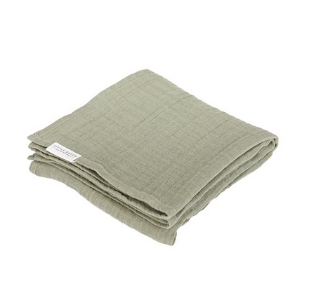 Little Dutch Swaddle Hydrofiele Doeken 120x120cm | Olive