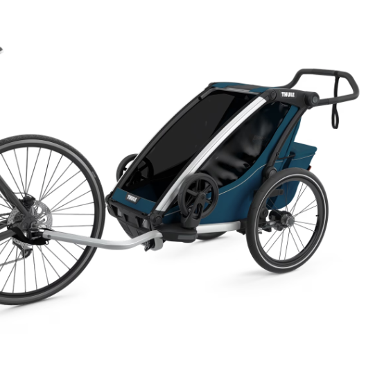 Thule Chariot Cross Enkelzits Multisport-Fietstrailer Enkel | Majolica Blue