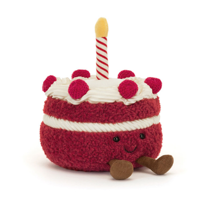 Jellycat Knuffel Amuseable Cheri Cake