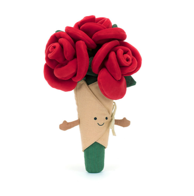 Jellycat Knuffel Amuseable Rose Bouquet